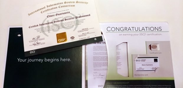 Se hai trovato utile questo articolo, condividilo sui tuoi profili social!Dear Ettore Guarnaccia:You did it! You have satisfied your Annual Maintenance Fee (AMF) and Continuing Professional Education (CPE) requirements for your CISSP. Good Job!Your CISSP […]