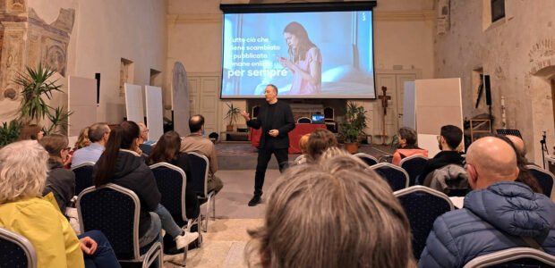 Un incontro suggestivo, quasi magico, nella magnifica e storica cornice della Chiesa della Disciplina, quello di venerdì 20 marzo a Tregnago (VR) organizzato dalla dott.ssa Maria Angela Corradini, titolare dello studio dentistico Corradini Smile. Aperto [&hellip;]