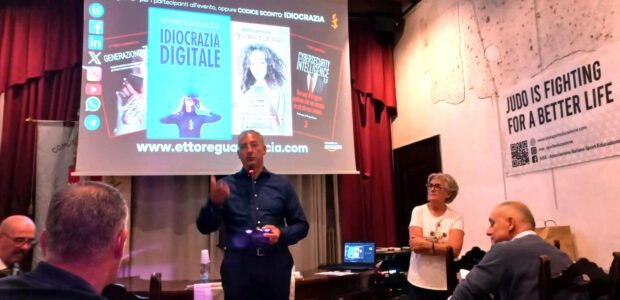 Una splendida serata quella di venerdì 25 settembre nella sala consiliare del Municipio di Meolo (VE) con “Le Forze Nascoste del Digitale“, organizzata dal vicepresidente dell’Associazione “Bu-Sen Judo Meolo – Educazione, cultura e sport”, Emanuele [&hellip;]