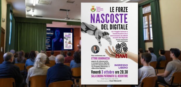 Se hai trovato utile questo articolo, condividilo sui tuoi profili social!Splendida serata e conferenza molto sentita, partecipata e apprezzata quella di venerdì 3 ottobre, organizzata dall’associazione Con le Mani presso la Sala Cinema del Patronato […]
